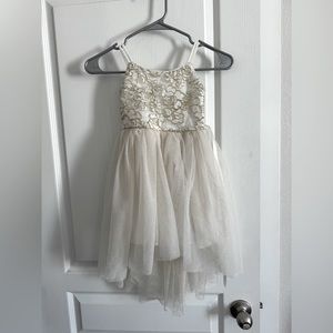 White formal dress size 5